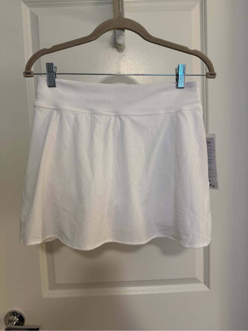 lululemon athletica White Skater Tennis Skirt